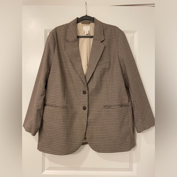 H&M Jackets & Blazers - H&M+ OVERSIZED SINGLE-BREASTED JACKET XL